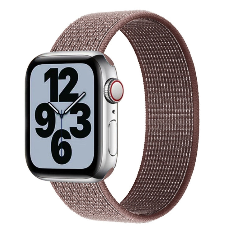 Bracelet de rechange en nylon à tour unique, taille : S 135mm pour Apple Watch Series 6 & SE & 5 & 4 40mm / 3 & 2 & 1 38mm, S 135mm 40mm / 38mm