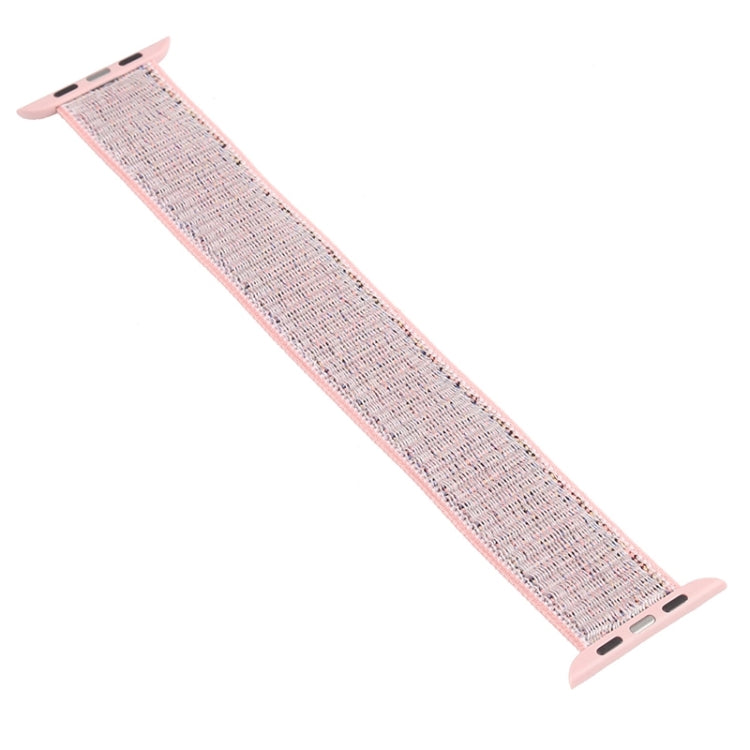Bracelet de rechange en nylon à tour unique, taille : S 135mm pour Apple Watch Series 6 & SE & 5 & 4 40mm / 3 & 2 & 1 38mm, S 135mm 40mm / 38mm