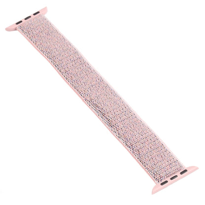 Bracelet de rechange en nylon à tour unique, taille : S 135mm pour Apple Watch Series 6 & SE & 5 & 4 40mm / 3 & 2 & 1 38mm, S 135mm 40mm / 38mm