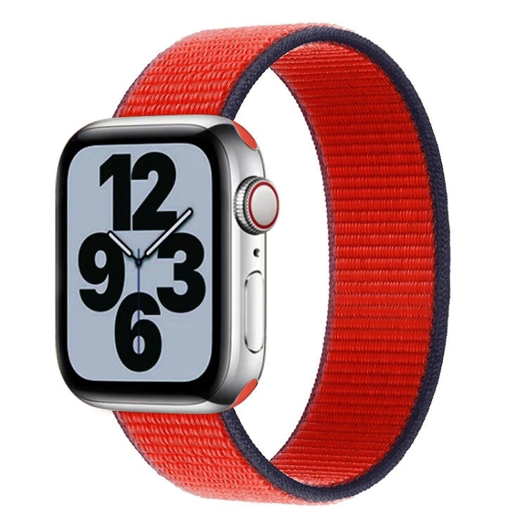 Single Lap Nylon Replacement Watchband, Size: M 155mm For Apple Watch Series 6 & SE & 5 & 4 44mm / 3 & 2 & 1 42mm, M 155mm 44mm / 42mm