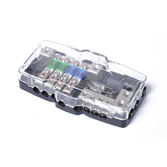 Multi-functional LED Car Audio Stereo Mini ANL Fuse Box with Wrench, A0529 Fuse Box