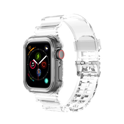 Bracelet de rechange intégré en silicone pour Apple Watch Series, 7 41mm / 6 & SE & 5 & 4 40mm / 3 & 2 & 1 38mm, 7 45mm / 6 & SE & 5 & 4 44mm / 3 & 2 & 1 42mm