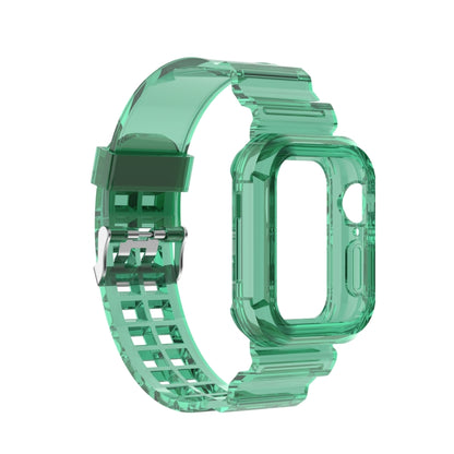 Bracelet de rechange intégré en silicone pour Apple Watch Series, 7 41mm / 6 & SE & 5 & 4 40mm / 3 & 2 & 1 38mm, 7 45mm / 6 & SE & 5 & 4 44mm / 3 & 2 & 1 42mm