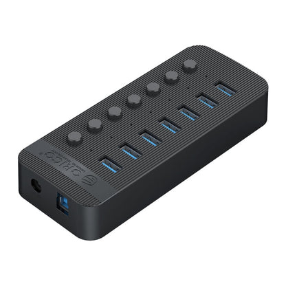 ORICO CT2U3-7AB-WH 7 In 1 Plastic Stripes Multi-Port USB HUB with Individual Switches,, CT2U3-7AB-BK UK Plug, CT2U3-7AB-WH UK Plug, CT2U3-7AB-BK EU Plug, CT2U3-7AB-WH EU Plug, CT2U3-7AB-BK AU Plug, CT2U3-7AB-WH AU Plug