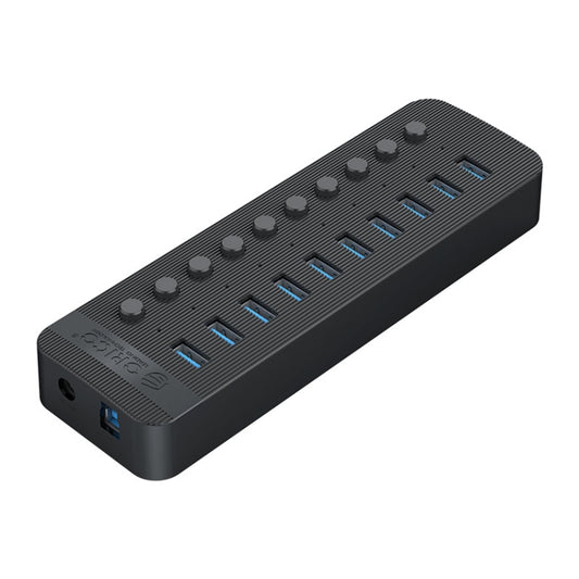 ORICO CT2U3-10AB-WH 10 In 1 Plastic Stripes Multi-Port USB HUB with Individual Switches,, CT2U3-10AB-BK AU Plug, CT2U3-10AB-WH AU Plug, CT2U3-10AB-BK UK Plug, CT2U3-10AB-WH UK Plug, CT2U3-10AB-BK EU Plug, CT2U3-10AB-WH EU Plug