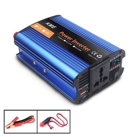 Carmaer 500W Car Smart Multi-function Digital Display Inverter Household Power Converter, 12V to 220V 500W, 24V to 220V 500W, 36V to 220V 500W, 48V to 220V 500W