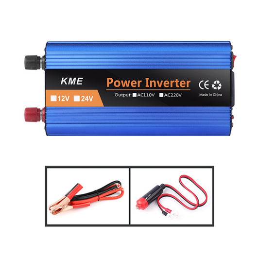 Carmaer 1200W Car Smart Multi-function Digital Display Inverter Household Power Converter, 12V to 220V 1200W, 24V to 220V 1200W, 36V to 220V 1200W, 48V to 220V 1200W, 60V to 220V