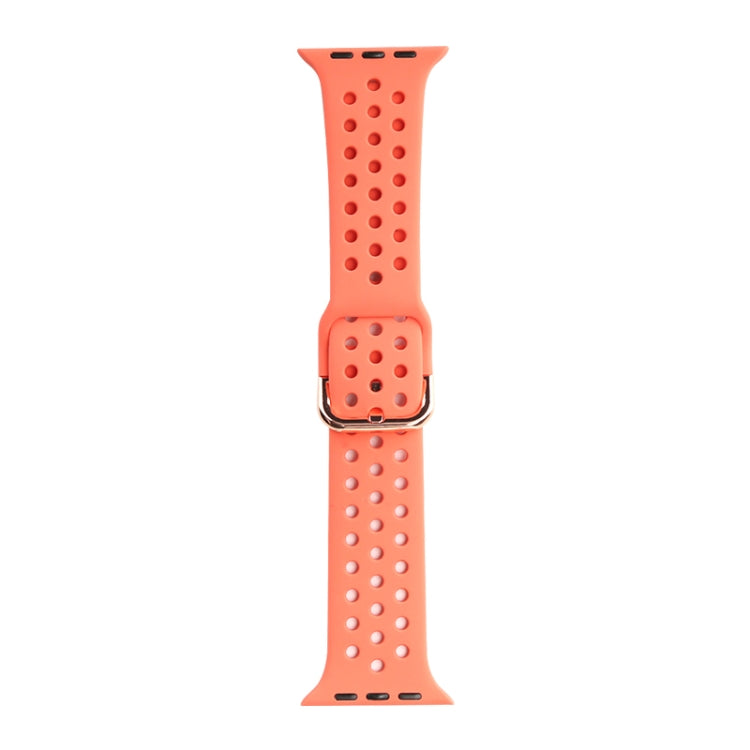 Silicone Replacement Watchband For Apple Watch Series, 7 45mm / 6 & SE & 5 & 4 44mm / 3 & 2 & 1 42mm, 7 41mm / 6 & SE & 5 & 4 40mm / 3 & 2 & 1 38mm