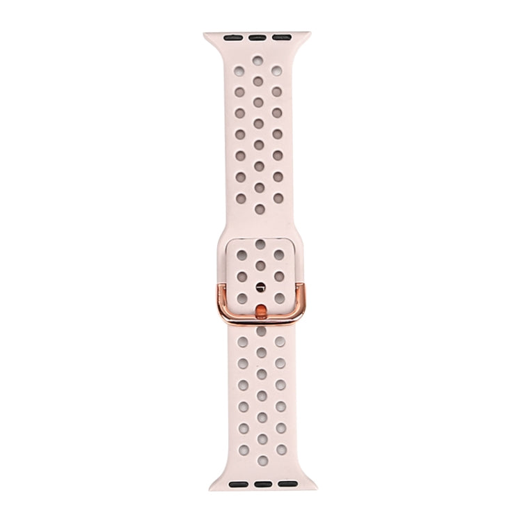 Silicone Replacement Watchband For Apple Watch Series, 7 45mm / 6 & SE & 5 & 4 44mm / 3 & 2 & 1 42mm, 7 41mm / 6 & SE & 5 & 4 40mm / 3 & 2 & 1 38mm