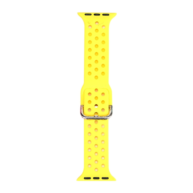 Silicone Replacement Watchband For Apple Watch Series, 7 45mm / 6 & SE & 5 & 4 44mm / 3 & 2 & 1 42mm, 7 41mm / 6 & SE & 5 & 4 40mm / 3 & 2 & 1 38mm