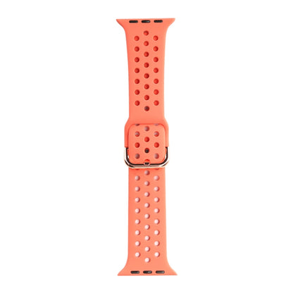Silicone Replacement Watchband For Apple Watch Series, 7 45mm / 6 & SE & 5 & 4 44mm / 3 & 2 & 1 42mm, 7 41mm / 6 & SE & 5 & 4 40mm / 3 & 2 & 1 38mm