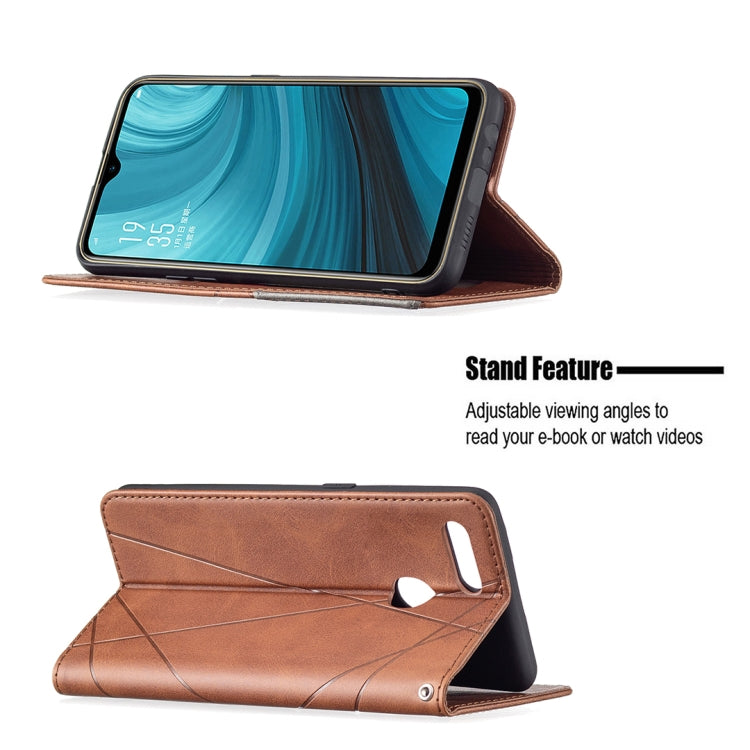 Rhombus Texture Horizontal Flip Magnetic Leather Case with Holder & Card Slots, For OPPO A7, For OPPO A15, For OPPO A54 4G / A55 5G, For OPPO A74 4G / F19 4G, For OPPO A74 5G / A93 5G / A54 5G, For OPPO A94 4G / Reno 5F / F19 Pro                       ...
