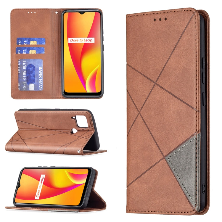 Rhombus Texture Horizontal Flip Magnetic Leather Case with Holder & Card Slots, For OPPO A7, For OPPO A15, For OPPO A54 4G / A55 5G, For OPPO A74 4G / F19 4G, For OPPO A74 5G / A93 5G / A54 5G, For OPPO A94 4G / Reno 5F / F19 Pro                       ...