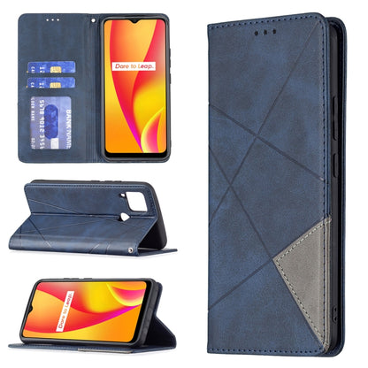 Rhombus Texture Horizontal Flip Magnetic Leather Case with Holder & Card Slots, For OPPO A7, For OPPO A15, For OPPO A54 4G / A55 5G, For OPPO A74 4G / F19 4G, For OPPO A74 5G / A93 5G / A54 5G, For OPPO A94 4G / Reno 5F / F19 Pro                       ...