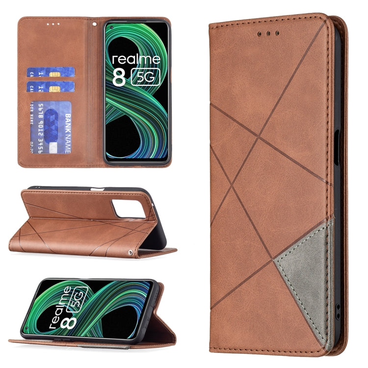 Rhombus Texture Horizontal Flip Magnetic Leather Case with Holder & Card Slots, For OPPO A7, For OPPO A15, For OPPO A54 4G / A55 5G, For OPPO A74 4G / F19 4G, For OPPO A74 5G / A93 5G / A54 5G, For OPPO A94 4G / Reno 5F / F19 Pro                       ...
