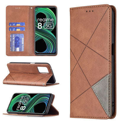 Rhombus Texture Horizontal Flip Magnetic Leather Case with Holder & Card Slots, For OPPO A7, For OPPO A15, For OPPO A54 4G / A55 5G, For OPPO A74 4G / F19 4G, For OPPO A74 5G / A93 5G / A54 5G, For OPPO A94 4G / Reno 5F / F19 Pro                       ...