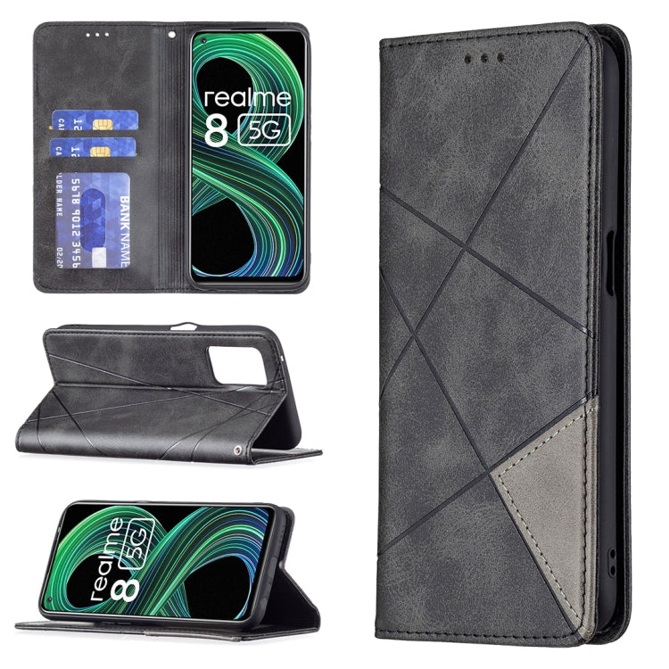 Rhombus Texture Horizontal Flip Magnetic Leather Case with Holder & Card Slots, For OPPO A7, For OPPO A15, For OPPO A54 4G / A55 5G, For OPPO A74 4G / F19 4G, For OPPO A74 5G / A93 5G / A54 5G, For OPPO A94 4G / Reno 5F / F19 Pro                       ...