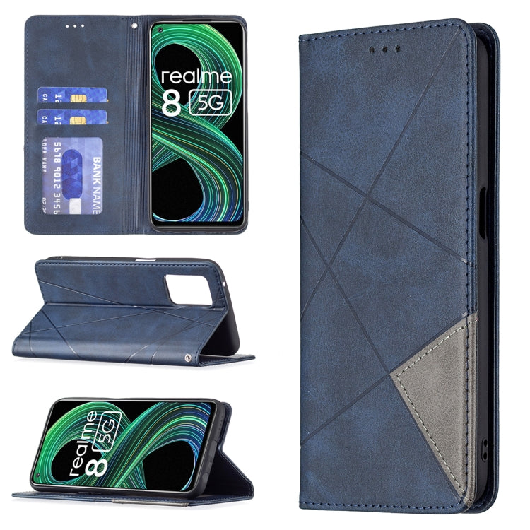 Rhombus Texture Horizontal Flip Magnetic Leather Case with Holder & Card Slots, For OPPO A7, For OPPO A15, For OPPO A54 4G / A55 5G, For OPPO A74 4G / F19 4G, For OPPO A74 5G / A93 5G / A54 5G, For OPPO A94 4G / Reno 5F / F19 Pro                       ...