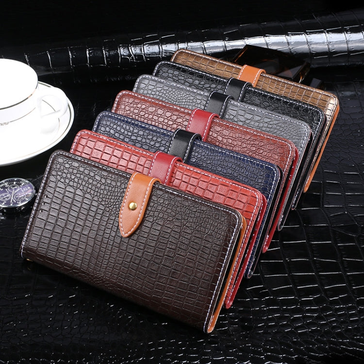 idewei Crocodile Texture Horizontal Flip Leather Case with Holder & Card Slots & Wallet, For Doogee N40 Pro, For Xiaomi Redmi 10, For Tecno Pova 2, For Vivo iQOO 8, For Vivo iQOO 8 Pro, For ZTE Axon 11 5G, For ZTE Blade A31