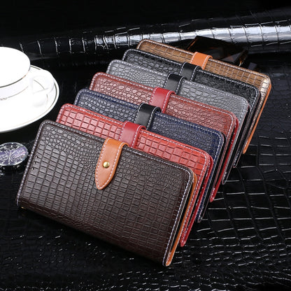 idewei Crocodile Texture Horizontal Flip Leather Case with Holder & Card Slots & Wallet, For Doogee N40 Pro, For Xiaomi Redmi 10, For Tecno Pova 2, For Vivo iQOO 8, For Vivo iQOO 8 Pro, For ZTE Axon 11 5G, For ZTE Blade A31