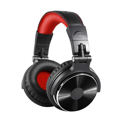 Casque filaire avec microphone OneOdio Pro-10 à réduction de bruit, Noir Rouge, Noir, Gris Kaki, Gris Bleu, Bleu, Or Rose