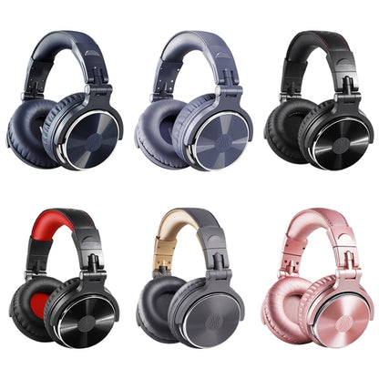 Casque filaire avec microphone OneOdio Pro-10 à réduction de bruit, Noir Rouge, Noir, Gris Kaki, Gris Bleu, Bleu, Or Rose