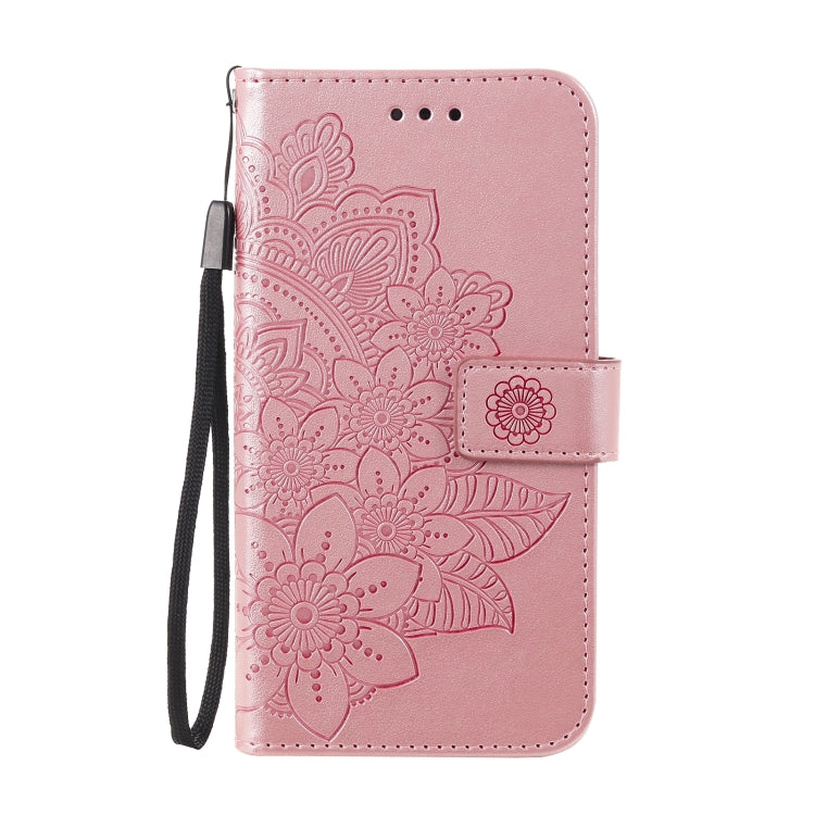 7-petal Flowers Embossing Pattern Horizontal Flip PU Leather Case with Holder & Card Slots & Wallet & Photo Frame, For Infinix Hot 9 / Note 7 Lite / X655C, For Tecno Pop 2 F / Pop 2 Power, For Infinix Smart 5 / Hot 10 Lite / X657, For Tecno Spark 6 Go ...