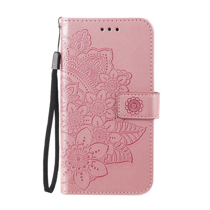 7-petal Flowers Embossing Pattern Horizontal Flip PU Leather Case with Holder & Card Slots & Wallet & Photo Frame, For Infinix Hot 9 / Note 7 Lite / X655C, For Tecno Pop 2 F / Pop 2 Power, For Infinix Smart 5 / Hot 10 Lite / X657, For Tecno Spark 6 Go ...