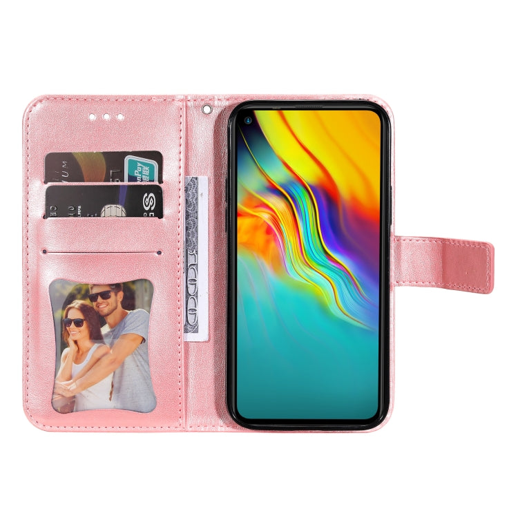 7-petal Flowers Embossing Pattern Horizontal Flip PU Leather Case with Holder & Card Slots & Wallet & Photo Frame, For Infinix Hot 9 / Note 7 Lite / X655C, For Tecno Pop 2 F / Pop 2 Power, For Infinix Smart 5 / Hot 10 Lite / X657, For Tecno Spark 6 Go ...