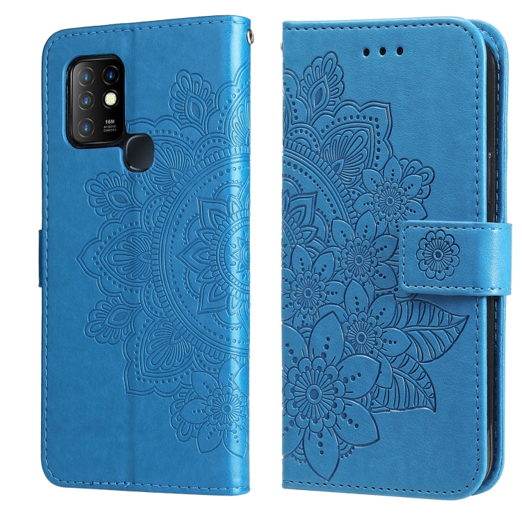 7-petal Flowers Embossing Pattern Horizontal Flip PU Leather Case with Holder & Card Slots & Wallet & Photo Frame, For Infinix Hot 9 / Note 7 Lite / X655C, For Tecno Pop 2 F / Pop 2 Power, For Infinix Smart 5 / Hot 10 Lite / X657, For Tecno Spark 6 Go ...