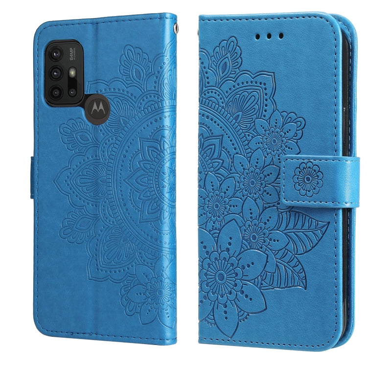 7-petal Flowers Embossing Pattern Horizontal Flip PU Leather Case with Holder & Card Slots & Wallet & Photo Frame, For Infinix Hot 9 / Note 7 Lite / X655C, For Tecno Pop 2 F / Pop 2 Power, For Infinix Smart 5 / Hot 10 Lite / X657, For Tecno Spark 6 Go ...