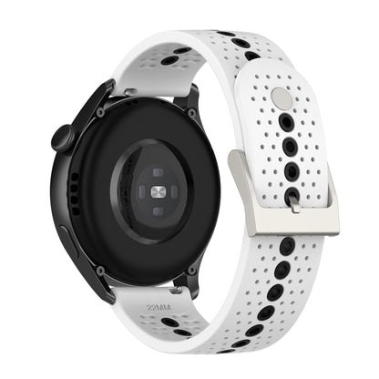 Universal Colorful Hole Silicone Replacement Strap Watchband