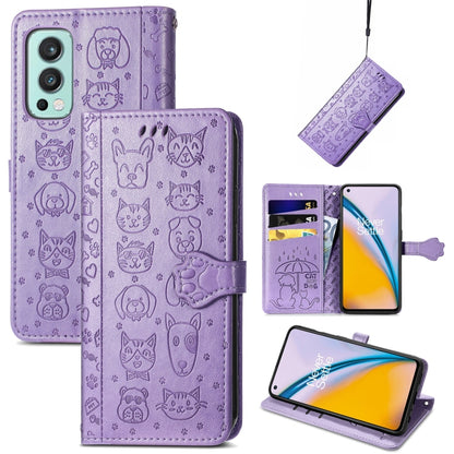 Lovely Cat and Dog Embossing Pattern Horizontal Flip Leather Case , with Holder & Card Slots & Wallet & Cartoon Clasp & Lanyard, For Google Pixel 5a 5G, For LG Velvet 2 Pro, For Motorola Edge 20 Pro, For OPPO Reno6 Z, For OPPO Realme C20               ...