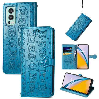 Lovely Cat and Dog Embossing Pattern Horizontal Flip Leather Case , with Holder & Card Slots & Wallet & Cartoon Clasp & Lanyard, For Google Pixel 5a 5G, For LG Velvet 2 Pro, For Motorola Edge 20 Pro, For OPPO Reno6 Z, For OPPO Realme C20               ...