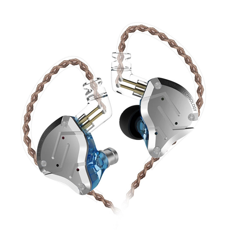 KZ ZS10 Pro 10-unit Ring Iron Gaming In-ear Wired Earphone,, ZS10 Pro Standard Version(Purple), ZS10 Pro Mic Version(Black), ZS10 Pro Standard Version(Diamond Blue), ZS10 Pro Mic Version(Blue), ZS10 Pro Mic Version(Streamer Blue)�����������������������...