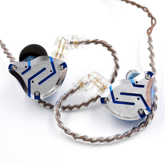 KZ ZS10 Pro 10-unit Ring Iron Gaming In-ear Wired Earphone,, ZS10 Pro Standard Version(Streamer Blue), ZS10 Pro Standard Version(Glare Gold), ZS10 Pro Standard Version(Purple), ZS10 Pro Mic Version(Black), ZS10 Pro Standard Version(Diamond Blue)       ...