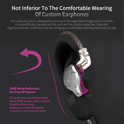 KZ ZS10 Pro 10-unit Ring Iron Gaming In-ear Wired Earphone,, ZS10 Pro Standard Version(Purple), ZS10 Pro Mic Version(Black), ZS10 Pro Standard Version(Diamond Blue), ZS10 Pro Mic Version(Blue), ZS10 Pro Mic Version(Streamer Blue)�����������������������...