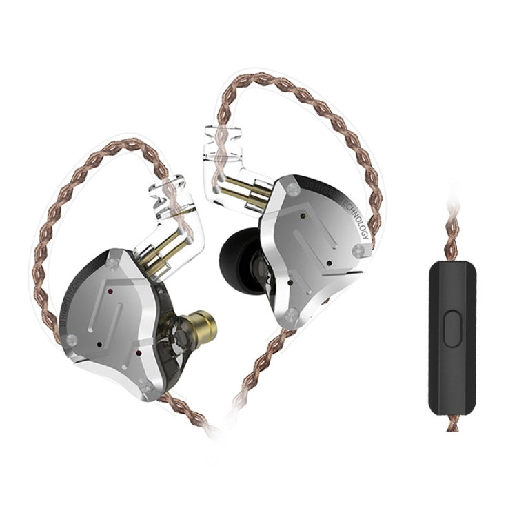 KZ ZS10 Pro 10-unit Ring Iron Gaming In-ear Wired Earphone,, ZS10 Pro Standard Version(Purple), ZS10 Pro Mic Version(Black), ZS10 Pro Standard Version(Diamond Blue), ZS10 Pro Mic Version(Blue), ZS10 Pro Mic Version(Streamer Blue)�����������������������...