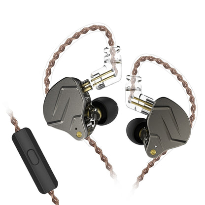 KZ ZSN Pro Ring Iron Hybrid Drive Metal In-ear Wired Earphone,, ZSN Standard Version(Blue), ZSN Standard Version(Purple), ZSN Mic Version(Grey), ZSN Mic Version(Blue), ZSN Mic Version(Purple), ZSN Standard Version(Grey)