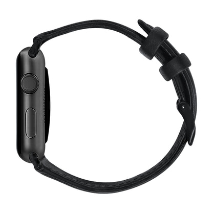 Oil Wax Genuine Leather Strap Watchband, For Apple Watch Series 8&7 41mm / SE 2&6&SE&5&4 40mm / 3&2&1 38mm, For Apple Watch Series 7 41mm / 6 & SE & 5 & 4 40mm / 3 & 2 & 1 38mm����������������������������������������������������������������������������...