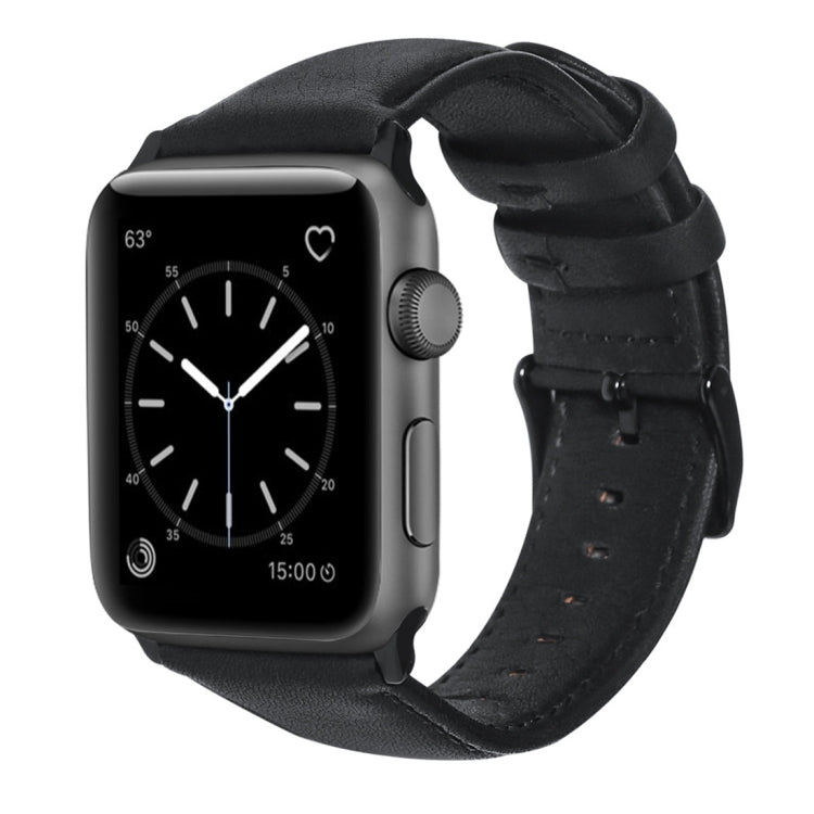 Oil Wax Genuine Leather Strap Watchband, For Apple Watch Series 8&7 41mm / SE 2&6&SE&5&4 40mm / 3&2&1 38mm, For Apple Watch Series 7 41mm / 6 & SE & 5 & 4 40mm / 3 & 2 & 1 38mm����������������������������������������������������������������������������...