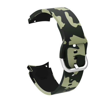 Silicone Printing Replacement Strap Watchband, For Samsung Galaxy Watch4 / Watch4 Classic