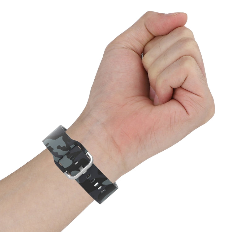 Silicone Printing Replacement Strap Watchband, For Samsung Galaxy Watch4 / Watch4 Classic