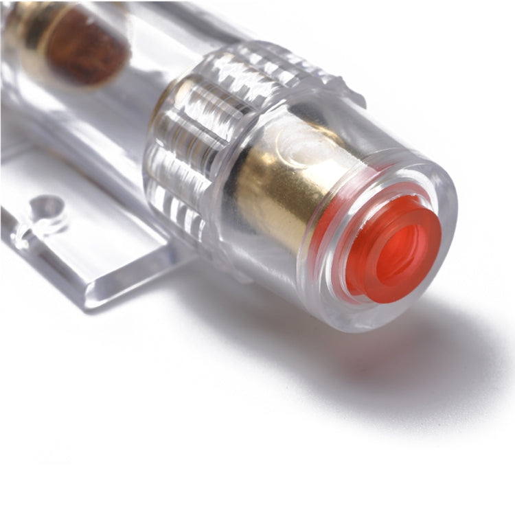 Car 100 Amp Audio AGU Fuse Holder Fuseholder 4 6 8 Gauge Inline Gold Plated, 100 Amp