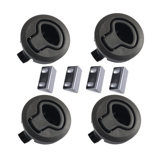 A5661 4 PCS RV / Yacht Flush Pull Slam Latch, A5661