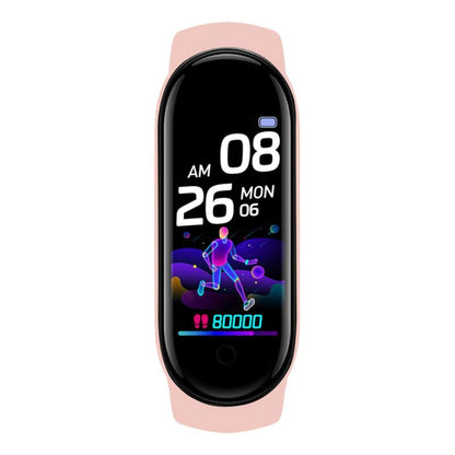 1M7 Sports Smart Bracelet, Support Heart Rate Monitoring & Blood Pressure Monitoring & Sleep Monitoring & Sedentary Reminder, Linear Charging, Magnetic Charging