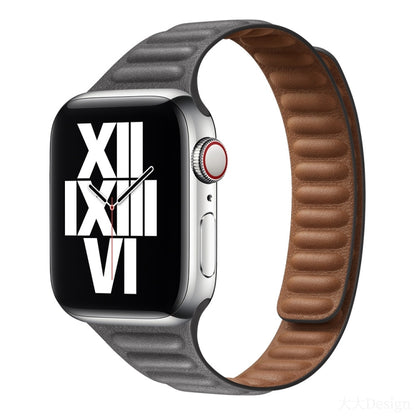 Slimming Loop Magnetic Replacement Watchband For Apple Watch Series, 7 41mm / 6&SE&5&4 40mm / 3&2&1 38mm, 7 45mm / 6&SE&5&4 44mm / 3&2&1 42mm