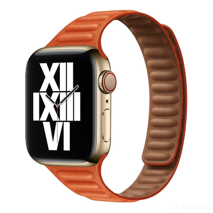 Slimming Loop Magnetic Replacement Watchband For Apple Watch Series, 7 41mm / 6&SE&5&4 40mm / 3&2&1 38mm, 7 45mm / 6&SE&5&4 44mm / 3&2&1 42mm