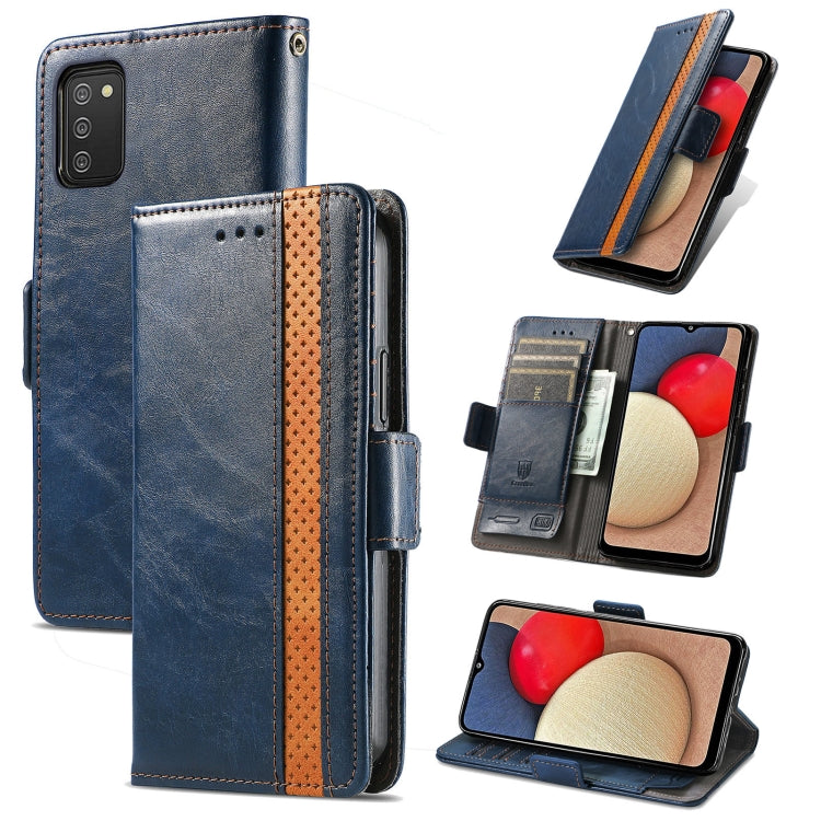 CaseNeo Business Splicing Dual Magnetic Buckle Horizontal Flip PU Leather Case with Holder & Card Slots & Wallet, For Blackview A100, For Infinix Note 10 Pro, For Oukitel C21 Pro, For OPPO Realme GT Master, For vivo V21, For ZTE Axon 30 5G             ...