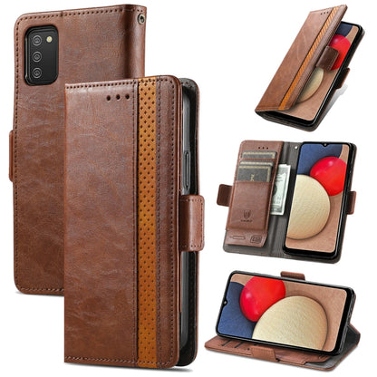 CaseNeo Business Splicing Dual Magnetic Buckle Horizontal Flip PU Leather Case with Holder & Card Slots & Wallet, For Blackview A100, For Infinix Note 10 Pro, For Oukitel C21 Pro, For OPPO Realme GT Master, For vivo V21, For ZTE Axon 30 5G             ...
